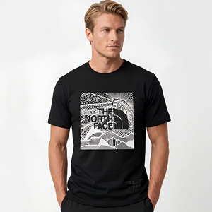 เสื้อผ้าแฟชั่นผู้ชายแบรนด์หรูคุณภาพสูงระดับนานาชาติ Fly Fit ลายพิมพ์กราฟิกแบบสั่งทำพิเศษ ทรงโอเวอร์ไซส์ ผ้าถัก 100% คอตตอน - Product Image 6