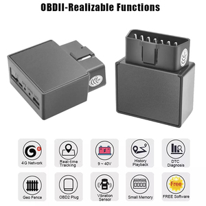 ST19 GPS Tracker và chơi ACC phát hiện mini xe định vị xe GPS Thiết bị theo dõi <span class=keywords><strong>Google</strong></span> bản đồ OBD cổng 4G OBDII GPS Tracker - Product Image 3