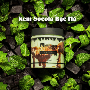 Gelato en gros Chocomint 280ml en pot, crème glacée, dessert glacé, ingrédients de qualité supérieure, usine du Vietnam, qualité italienne, boîte - Product Image 1
