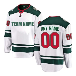 Jerseys de hockey de alta calidad personalizados de práctica barata Jerseys de hockey reversibles de sublimación de poliéster 100% ligeros - Product Image 1