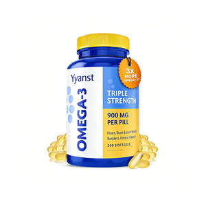 โอเมก้า 3 ตราสินค้าส่วนตัว EPA & DHA ซอฟเจล บำรุงสุขภาพหัวใจและหลอดเลือด ควบคุมอารมณ์ เสริมสร้างสุขภาพข้อต่อ - Product Image 1