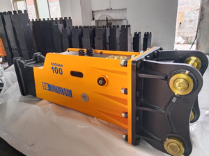 SOOSAN SB100 <b>HYDRAULIC</b> <b>BREAKER</b> MAIN BODY AVAILABLE WITH STANDARD FEATURES AND TWELVE MONTHS WARRANTY - Product Image 3