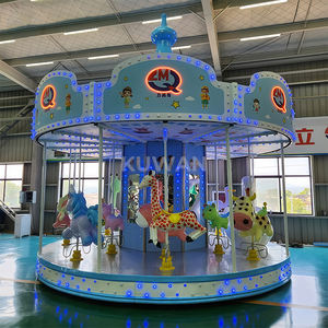 <span class=keywords><strong>Prix</strong></span> d'usine Commercial Double Decker Carrousel Horse, Big Merry Go Round pour le centre commercial Carnival Tourist Attraction Center - Product Image 4