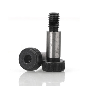 ISO 7379 Custom Carbon Steel Black Oxide M1.6 M2 M3 <strong>M5</strong> M10 12.9 Hexagon Hex Socket Cap Low Profile Head Shoulder <strong>Screw</strong> Bolt - Product Image 4