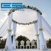 Kit de drapage de plafond pour mariage ESI Canopy, système de tuyaux et de rideaux, structure de support de rideau réglable