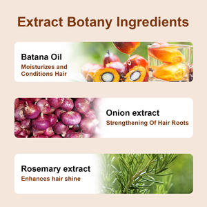 Shampooing Huile de Romarin et Batana Naturelle Anti-Casse et Anti-Fourches, Fortifie les <span class=keywords><strong>Racines</strong></span>, Brillance Naturelle, Marque Privée - Product Image 5