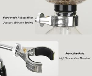 Siphon à café Banlee Classic écologique en gros, cafetière expresso personnalisée en métal pour usage domestique, 3/5 tasses - Product Image 2