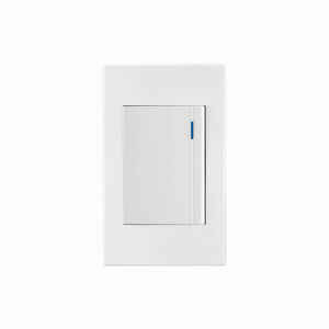Scatola con 3 unità. 1-interruttore, piastra assemblata a 3 moduli, spagnolo, bianco. - Product Image 1