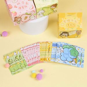 Creative Cute Milk Juice Beverage Box Design Stationary <b>Sticky</b> <b>Notes</b> Customized Cute Index Posted It <b>Sticky</b> <b>Note</b> - Product Image 2