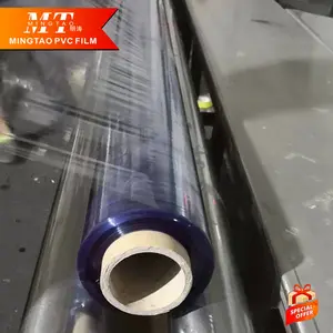 Aangepaste Super Zacht Pvc Plastic Sheet Roll Verpakking Krimpen Pvc Film Roll