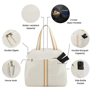 Bolsa de Transporte Premium para Raquetas de Pickleball con Logotipo Personalizado, Bolsa Deportiva Original para Mujer, Estuche para Raquetas de Pickleball con Capacidad para Más de 2 Raquetas - Product Image 4