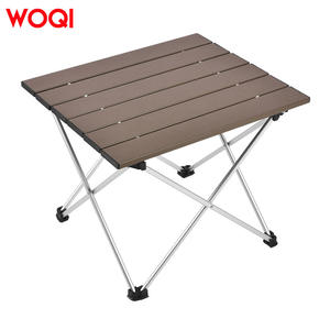 โต๊ะพับพกพา Woqi ขนาด 56x40x40 ซม. โต๊ะอลูมิเนียมพับได้สำหรับตั้งแคมป์ปิกนิกชายหาดกลางแจ้งรูปทรงสี่เหลี่ยมผืนผ้า - Product Image 1