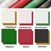 Papier d'emballage écologique et recyclable pour bouquets de fleurs de Noël, vente en gros transfrontalière pour usines de fleurs, emballage cadeau