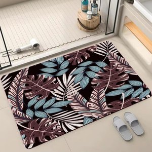 3 Peça Antiderrapante Tapetes Idoso extra Macio Absorvente 30*20 Mat de Banho Diatom Mud Carpet Banheiro Mat para Banheiro