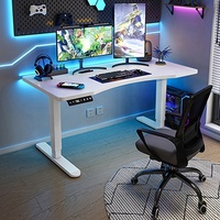 Table de jeu bureau réglable électrique table ergonomique