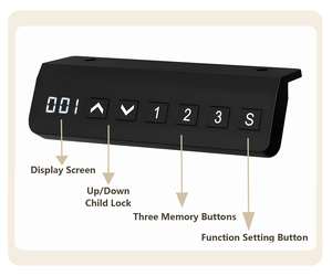 Bureau d'étude pour enfants PRORIAL, réglable en hauteur électriquement, ergonomique, durable, avec <span class=keywords><strong>porte</strong></span>-gobelet en métal, table de maquillage - Product Image 5