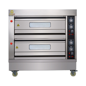 Gran oferta, máquina <span class=keywords><strong>de</strong></span> panadería automática comercial, horno para hornear, 3 cubiertas, 6 bandejas, horno eléctrico <span class=keywords><strong>de</strong></span> cubierta <span class=keywords><strong>de</strong></span> Gas para restaurante, fábrica <span class=keywords><strong>de</strong></span> aperitivos - Product Image 2