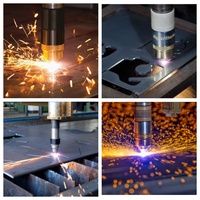 Pièces de découpeur plasma PMX105 : Électrode brasée TS, Buse, Bouclier, Anneau tourbillon, Déflecteur en cuivre pur 0,8 mm, Compatible oxygène, Chaud
