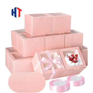บริการพิมพ์โลโก้ตามสั่ง รับผลิตแบบ OEM ODM กล่องบรรจุภัณฑ์ชีสเค้ก พร้อมตัวเลือกตัวอย่างฟรี - Product Image 1