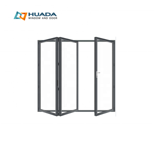 Portes pliantes en verre et aluminium, coupe-vent, insonorisées, portes pliantes <span class=keywords><strong>pour</strong></span> patio, porte pliante en verre et aluminium <span class=keywords><strong>pour</strong></span> <span class=keywords><strong>véranda</strong></span> - Product Image 4