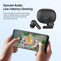 Écouteurs ANC sans fil Casque à réduction de bruit Smart Touch Écouteurs BT5.3 Écouteurs intra-auriculaires pour jeux vidéo