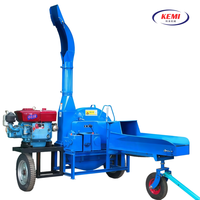 Nouvelle Hacheuse à Fourrage KEMI 6,5 tonnes à Pulvérisation Haute, Propulsée par Tracteur, avec Arbre de Transmission Arrière (PTO), Capacité 5-8t/h, en Alliage, pour Ferme Avicole