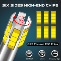 DGLS X11 Vente chaude 110w 11000lm Éclairage à 360 degrés Phares LED H11 pour voitures H1 H7 H8 H9 H11 9005 9006 Ampoules de phare LED 360
