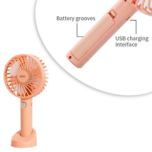 Wholesale <b>Mini</b> Table Fan Portable Chargeable Advertising <b>USB</b> Handheld Fan for Promotional Business - Product Image 4