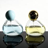 Flacon de parfum vide rechargeable 30 ml en verre avec pompe pulvérisatrice, flacon atomiseur de luxe avec boîte, vente en gros, logo personnalisé