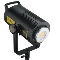 God/ox Fv150 1/8000s Flash de synchronisation haute vitesse lumière LED 150w Dimmable 5600k Cri 96 + récepteur sans fil intégré 2.4g télécommande