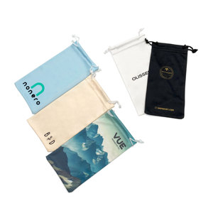 Tùy Chỉnh 18*9Cm Dây Kéo Kính Túi Sợi Nhỏ Kính Mát Chuỗi Pouch Kính Mát Lưu Trữ Túi Cho Du Lịch - Product Image 1