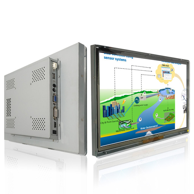 15.6"18.5"21.5" Inch Embedded Touch Display OEM Touch High Quality Capacitive Touch Screen Open Frame Kiosk monitor