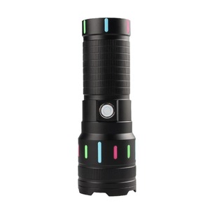 Lampe torche à zoom télescopique, batterie rechargeable LED 3600 mAh, charge de type C avec affichage numérique pour une utilisation en extérieur - Product Image 2