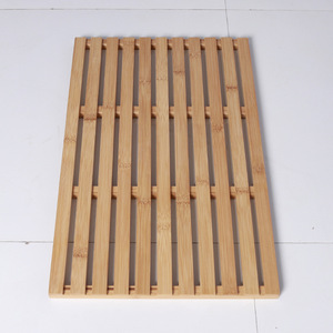 Bamboo <b>Storage</b> <b>Tray</b> 59x38cm Rectangle Kitchen Food Use Single Tier Customizable - Product Image 3