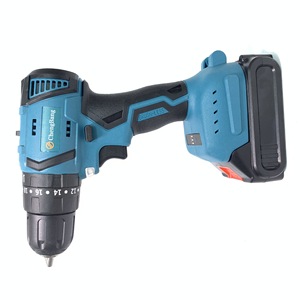 Juego de 32 Piezas de Taladro Inalámbrico de Litio Recargable de 20 V, Taladro Percutor Inalámbrico, Destornillador Eléctrico, Juego de Herramientas Combinadas - Product Image 1