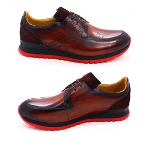 Zapatos de Vestir de Cuero Vacuno Genuino Hechos a Mano de Alta Calidad para <span class=keywords><strong>Hombre</strong></span>, Calzado Formal de <span class=keywords><strong>Boda</strong></span>, Zapatos Italianos de Verano para <span class=keywords><strong>Hombre</strong></span>, Oxford - Product Image 3