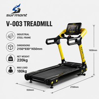 Tapis roulant pour usage domestique et commercial, format compact