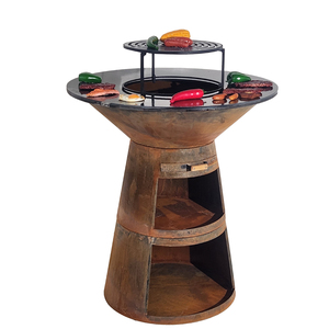 Nouvelle tendance, cheminées de jardin multifonctions, barbecue extérieur au bois <span class=keywords><strong>pour</strong></span> foyer - Product Image 5