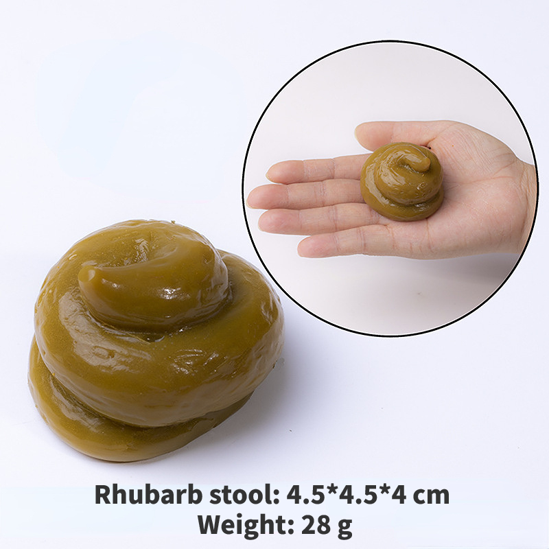 Taburete de ruibarbo: 4,5*4,5*4 cm Peso: 28 g