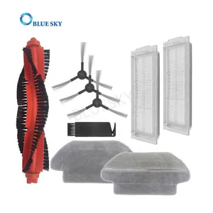 Belangrijkste Borstel Zijborstel Hepa Filter Mop Kit Voor Xiaomi Mi STYJ02YM Viomi V2 V-RVCLM21B Robot Stofzuiger Borstel Voor xiaomi