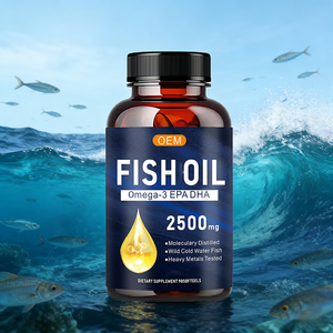 Hoogwaardige OEM 0mega-3 visolie in bulk, 2500 mg softgel <span class=keywords><strong>capsules</strong></span> voor export - Product Image 5
