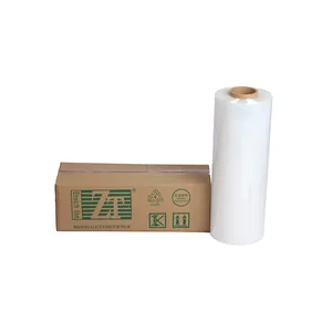 Biodegradable Manual Wrap Foil Packaging Jumbo Roll Good Wrapping Bio Medical Pre Stretch Film Price