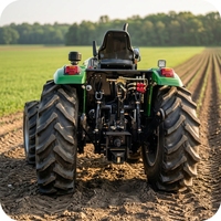 Tracteur agricole à quatre roues 120HP 180HP, moteur EPA, CE EURO 5 pour travaux sur le terrain