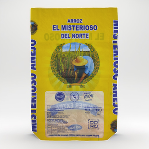 Bolsa de Plástico Tejido de Polipropileno Reciclado para Agricultura, Impresión Flexográfica, Sellado Térmico, 25 kg, Se Aceptan Tamaños Personalizados - Product Image 1