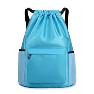Sac à dos à cordon double épaule avec séparation humide/sec, imperméable, pour l'entraînement en extérieur et la salle de sport - Product Image 6