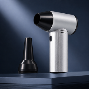 Souffleur d'air turbo portable, souffleur de poussière électrique à main, ventilateur turbo à vitesse réglable, nettoyeur de poussière pour l'électronique, utilisation en extérieur - Product Image 1