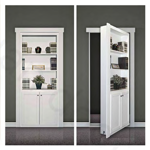 Puerta Murphy <span class=keywords><strong>de</strong></span> madera maciza <span class=keywords><strong>de</strong></span> alta calidad, puerta oculta, gabinete <span class=keywords><strong>de</strong></span> vino, estilo tradicional, apartamento, comedor, hogar, oficina, secreto Invisible - Product Image 3