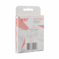Servomoteur numérique miniature KST X15-755X 10.2Kgf.cm 0.04sec à engrenages métalliques, sans noyau, DC7.4V, programmable, démarrage progressif, pour pièces de jouets d'avion RC
