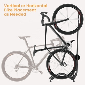 <span class=keywords><strong>Soporte</strong></span> para Bicicletas LBS03-01, Almacenamiento en Garaje, Vertical y Horizontal Ajustable, para Bicicletas de Interior y Eléctricas - Product Image 2