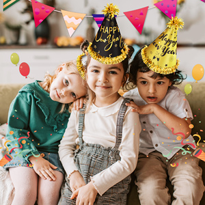 6 шт., шляпы с кисточками для вечеринки - Product Image 4